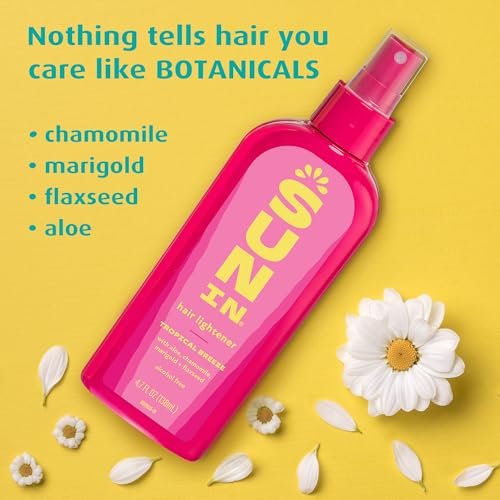 Sun In Hair Lightener Tropical Breeze - Alcohol-Free with Aloe, Chamomile & Flaxseed (4.7 fl oz, Pack of 2) Avelisse