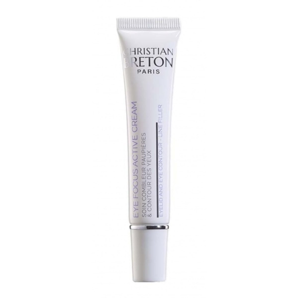 Christian Breton Eye Focus Active Cream - Deeply Hydrating Under Eye Cream with Squalane & Vitamin E - Ophthalmologist Tested, Made in France - 10 ml / 0.34 oz - görsel 1