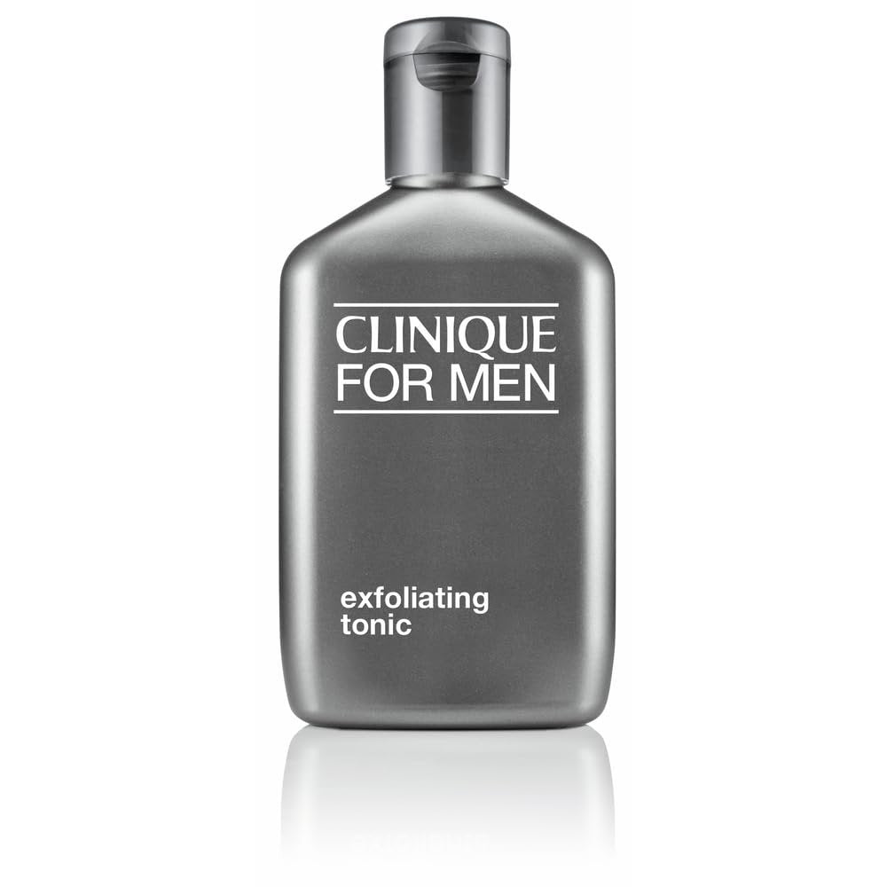 Clinique for Men Exfoliating Tonic with Salicylic Acid | Normal to Dry Skin | Unclogs Pores & Preps for Shaving, 6.7 Fl Oz - görsel 1