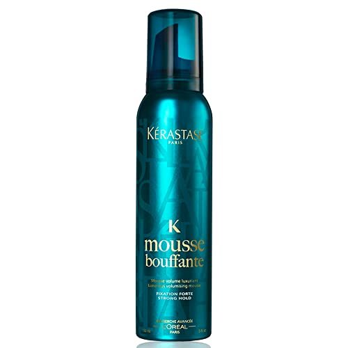 Kerastase Mousse Bouffante Luxurious Volumising Strong Hold Mousse - 150 ml | Volumizing Hair Mousse for Fine Hair Avelisse