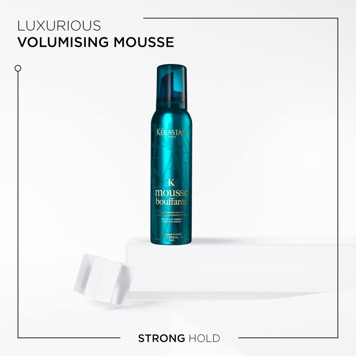 Kerastase Mousse Bouffante Luxurious Volumising Strong Hold Mousse - 150 ml | Volumizing Hair Mousse for Fine Hair Avelisse
