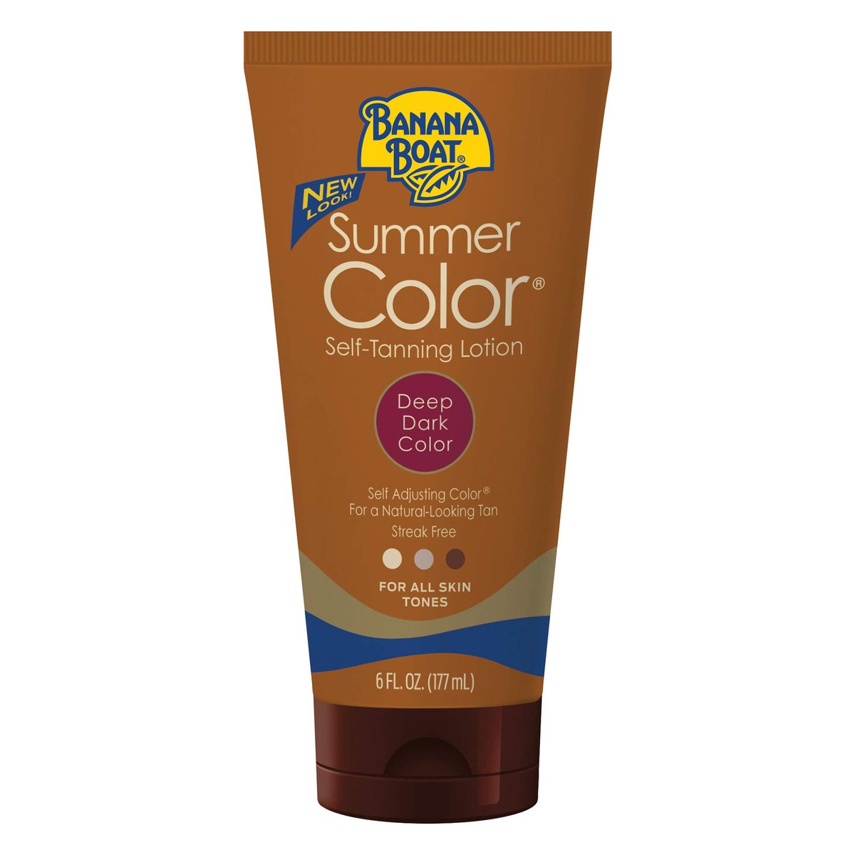 Banana Boat Summer Color Self-Tanning Lotion, Deep Dark Color for All Skin Tones, 6 oz - görsel 2