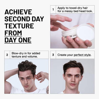 Fatboy Hair Perfect Putty - Medium Hold Styling Clay for Volume & Texture, Matte Finish, 2.6 oz