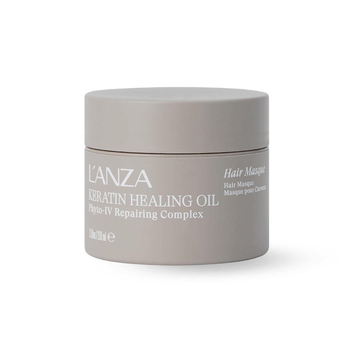 L'ANZA Keratin Healing Oil Intensive Hair Masque - Deep Conditioning Mask for Damaged Hair, Restores Moisture & Shine, Color Safe, Sulfate Free (7.1 fl oz) Avelisse