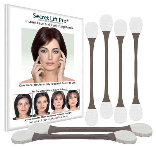 Secret Lift Pro Face and Eye Lift Tapes with – Pre-Assembled Convenience: Each tape comes with bands already – Image 1
