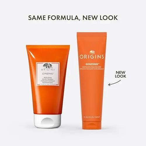 Origins GinZing Gentle Exfoliating Cleanser - Visibly Refines Pores & Brightens with Caffeine, Ginseng & Jojoba Beads, 5 Fl Oz Avelisse