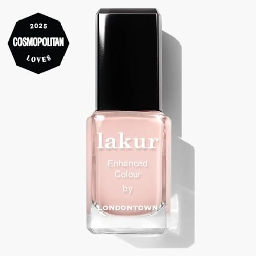 LONDONTOWN Lakur Nail Polish - Cheerio | 21+ Free Non-Toxic Vegan Nail Color, Long-Lasting & Chip-Resistant, Strengthens & Hydrates Nails, 0.4 Fl Oz Avelisse