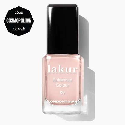 LONDONTOWN Lakur Nail Polish - Cheerio | 21+ Free Non-Toxic Vegan Nail Color, Long-Lasting & Chip-Resistant, Strengthens & Hydrates Nails, 0.4 Fl Oz Avelisse