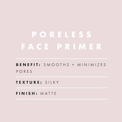 e.l.f. Poreless Face Primer - Skin-Smoothing Matte Makeup Base with Tea Tree & Vitamins A & E