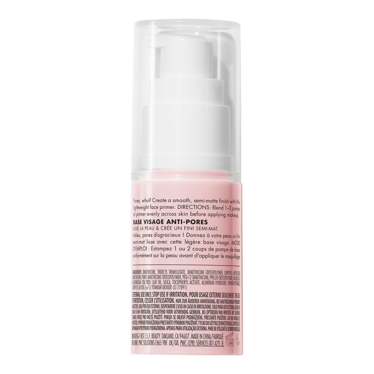 e.l.f. Poreless Face Primer - Skin-Smoothing Matte Makeup Base with Tea Tree & Vitamins A & E - görsel 14