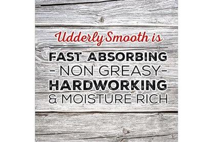 Udderly Smooth Foot Cream with Shea Butter - 8 oz Intensive Moisturizer for Dry, Cracked Feet