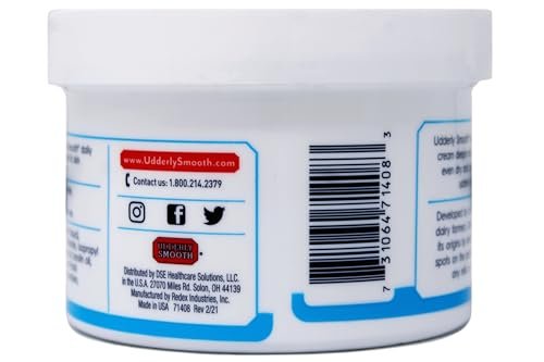 Udderly Smooth Foot Cream with Shea Butter - 8 oz Intensive Moisturizer for Dry, Cracked Feet - görsel 4