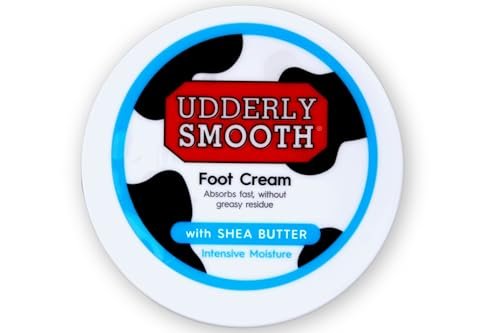 Udderly Smooth Foot Cream with Shea Butter - 8 oz Intensive Moisturizer for Dry, Cracked Feet - görsel 10