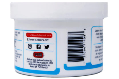 Udderly Smooth Foot Cream with Shea Butter - 8 oz Intensive Moisturizer for Dry, Cracked Feet