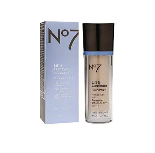 No7 Lift & Luminate Foundation - Warm Beige - 1.02 fl oz Avelisse