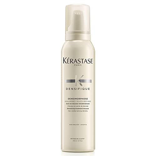Kérastase Densifique Mousse - Leave-In Thickening Mousse for Fine, Thinning Hair with Hyaluronic Acid - Adds Volume, Body & Shine - 5 Fl Oz Avelisse