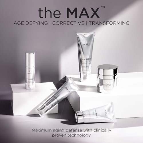 IMAGE Skincare the MAX Facial Cleanser – Silky Face Wash with Peptides for Youthful Looking Skin, 4 fl oz Avelisse