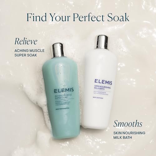 ELEMIS Aching Muscle Super Soak 400ml | Natural Bath Milk Soak for Muscle Aches & Tension Relief Avelisse