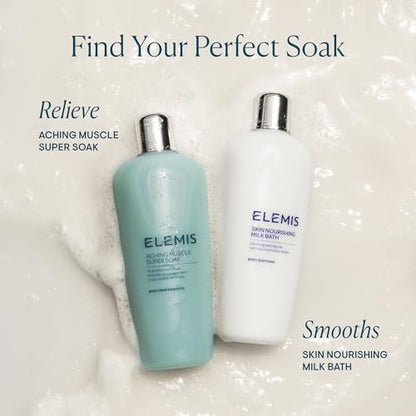 ELEMIS Aching Muscle Super Soak 400ml | Natural Bath Milk Soak for Muscle Aches & Tension Relief Avelisse