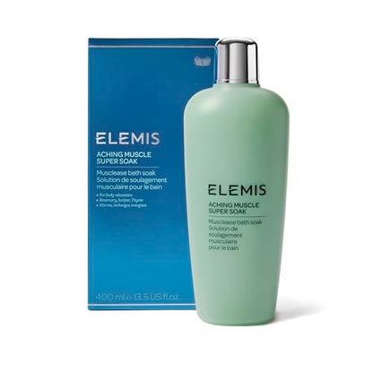 ELEMIS Aching Muscle Super Soak 400ml | Natural Bath Milk Soak for Muscle Aches & Tension Relief Avelisse
