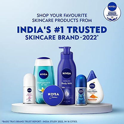 NIVEA Frangipani & Oil Shower Gel 250 ml – Nourishing Body Wash for Soft, Fragrant Skin