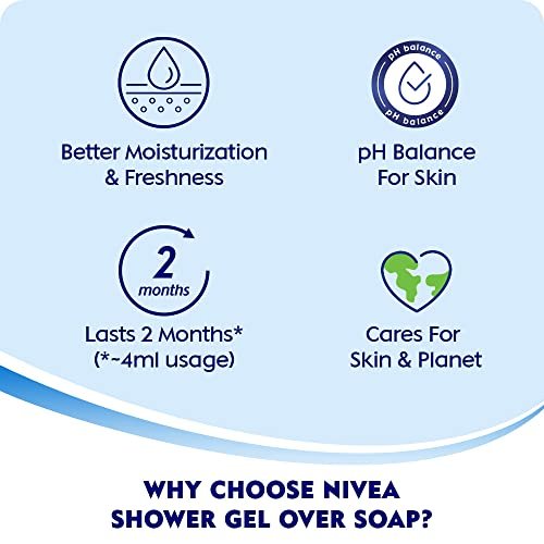 NIVEA Frangipani & Oil Shower Gel 250 ml – Nourishing Body Wash for Soft, Fragrant Skin - görsel 14