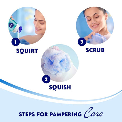 NIVEA Frangipani & Oil Shower Gel 250 ml – Nourishing Body Wash for Soft, Fragrant Skin