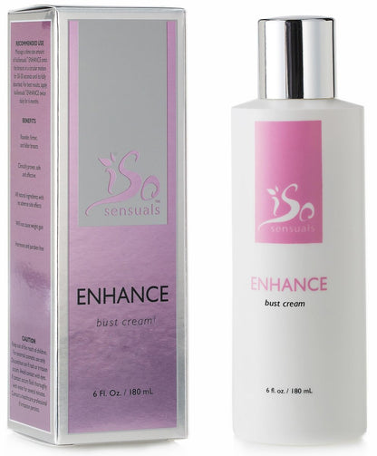 IsoSensuals ENHANCE Rapid-Action Breast Enlargement Cream – Lifting & Firming, 2-Month Supply (6 oz) Avelisse