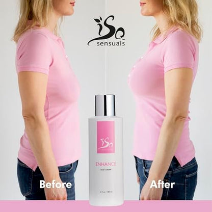 IsoSensuals ENHANCE Rapid-Action Breast Enlargement Cream – Lifting & Firming, 2-Month Supply (6 oz) Avelisse