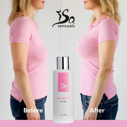 IsoSensuals ENHANCE Rapid-Action Breast Enlargement Cream – Lifting & Firming, 2-Month Supply (6 oz) Avelisse