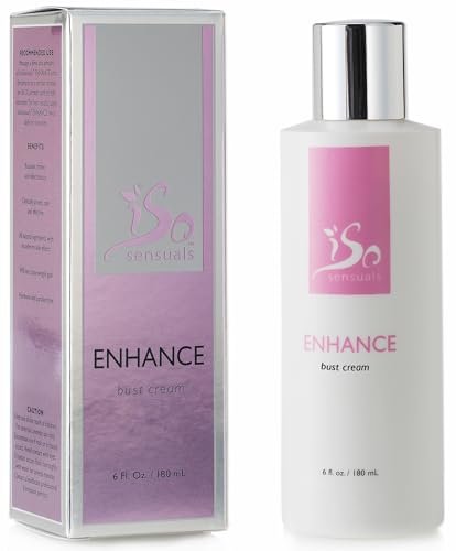IsoSensuals ENHANCE Rapid-Action Breast Enlargement Cream – Lifting & Firming, 2-Month Supply (6 oz) Avelisse