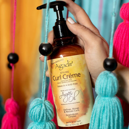 AGADIR Styling Curl Creme - 10 Fl Oz | Define & Hydrate Curls