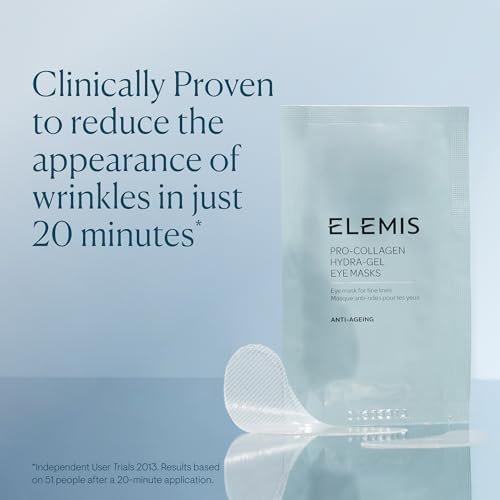 ELEMIS Pro Collagen Eye Skincare: Nutrient-Rich Fine Lines and Wrinkles Eye Treatment with Anti-Wrinkle Patches & Eye Cream Avelisse