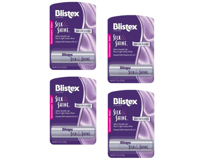 Blistex Silk & Shine Lip Moisturizer - 0.13 oz (Pack of 4) - Clear Avelisse