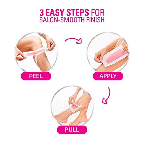 Veet Full Body Waxing Kit for Sensitive Skin – 20 Wax Strips - görsel 6