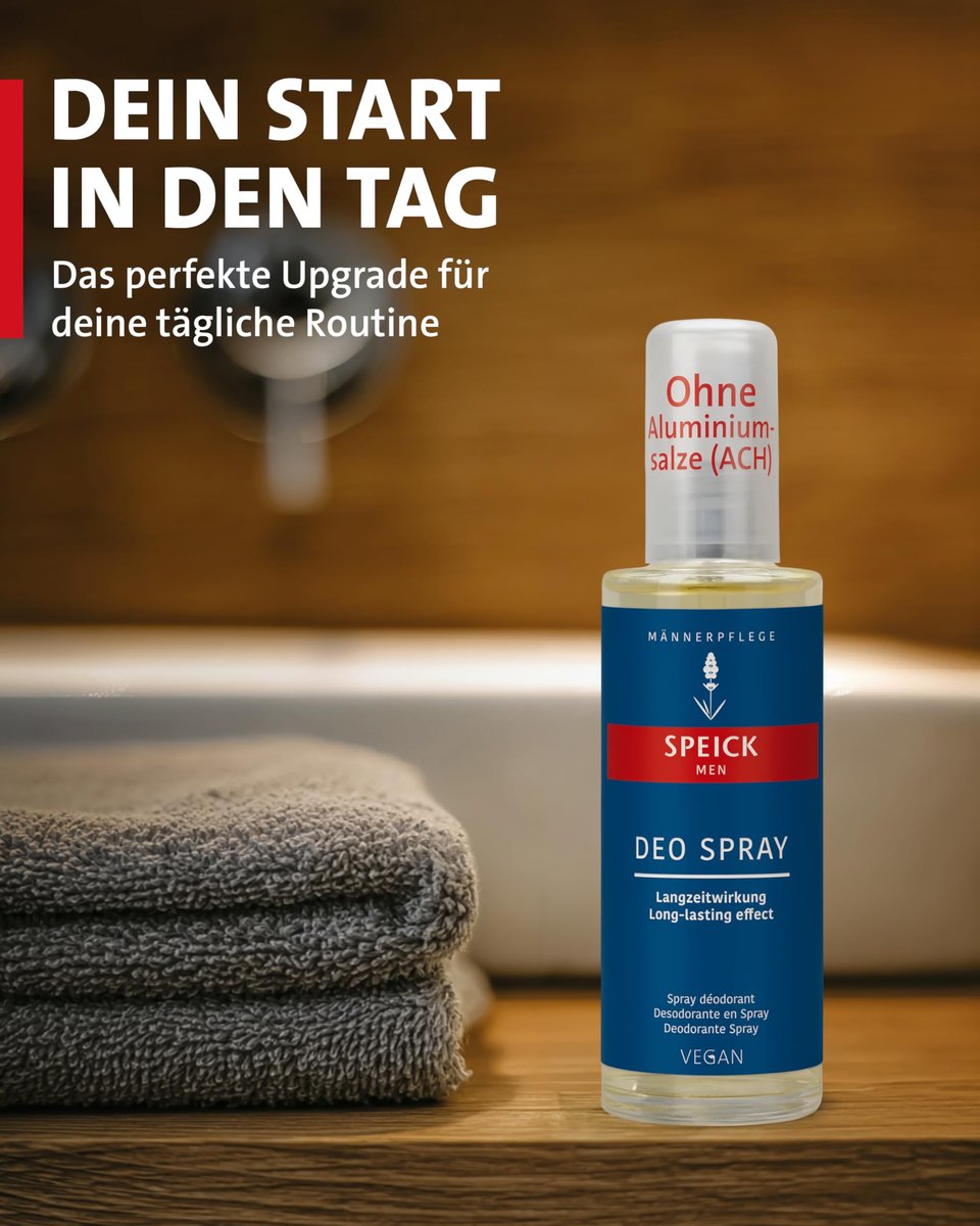 Speick Homme Deodorant Spray 75ml – Natural, Aluminum-Free Men's Deodorant - görsel 8