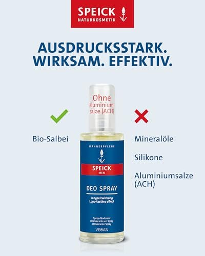 Speick Homme Deodorant Spray 75ml – Natural, Aluminum-Free Men's Deodorant - görsel 11