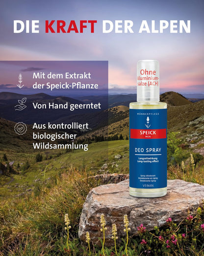 Speick Homme Deodorant Spray 75ml – Natural, Aluminum-Free Men's Deodorant