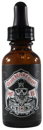 Grave Before Shave Beard Oil - Bay Rum Scent - Moisturizing & Conditioning Beard Oil for Men - görsel 2