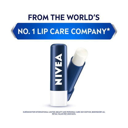 NIVEA Men Active Care SPF 15 Lip Balm - Moisturizing Sun Protection for Dry Lips, 0.16 oz