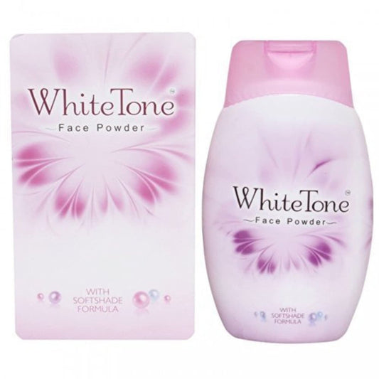 White Tone Face Powder 70g - Lightweight, Matte Finish Setting Powder