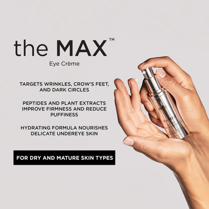 IMAGE Skincare the MAX Eye Crème – Under Eye Cream for Fine Lines, Puffiness & Brighter Eyes | 0.5 oz Avelisse