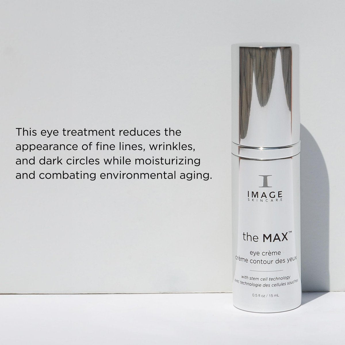 IMAGE Skincare the MAX Eye Crème – Under Eye Cream for Fine Lines, Puffiness & Brighter Eyes | 0.5 oz Avelisse