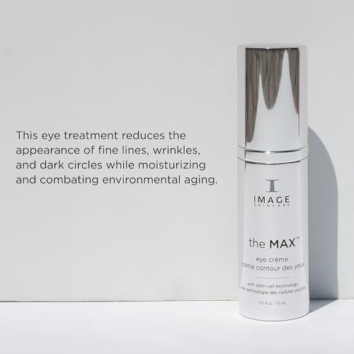 IMAGE Skincare the MAX Eye Crème – Under Eye Cream for Fine Lines, Puffiness & Brighter Eyes | 0.5 oz Avelisse