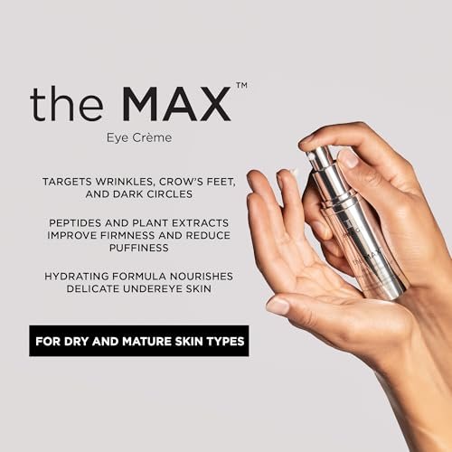 IMAGE Skincare the MAX Eye Crème – Under Eye Cream for Fine Lines, Puffiness & Brighter Eyes | 0.5 oz Avelisse