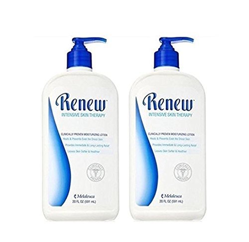 Melaleuca Renew Intensive Skin Therapy – 20 oz (Pack of 2) – Advanced Moisturizing Lotion for Dry, Sensitive Skin Avelisse