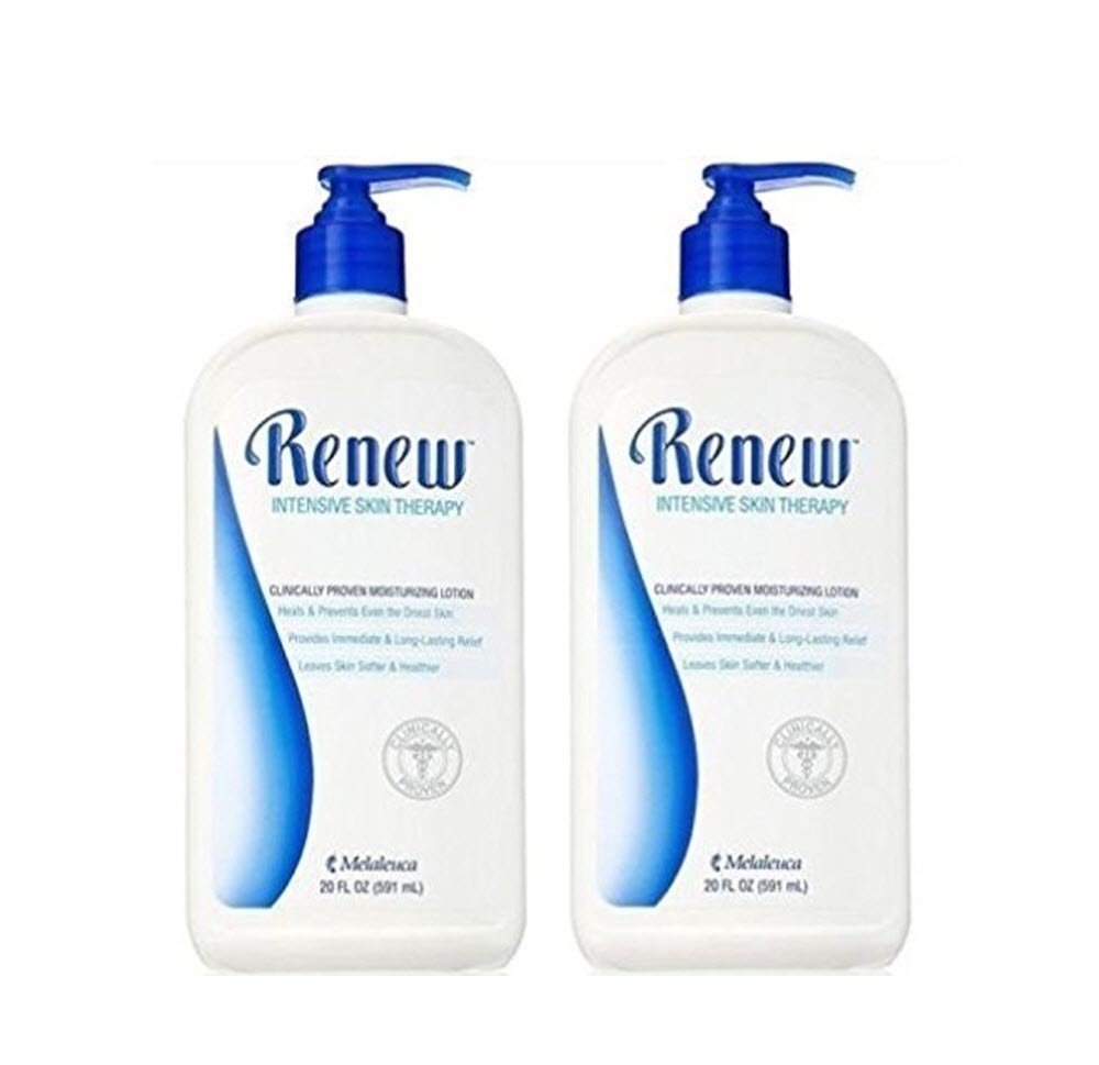 Melaleuca Renew Intensive Skin Therapy – 20 oz (Pack of 2) – Advanced Moisturizing Lotion for Dry, Sensitive Skin Avelisse