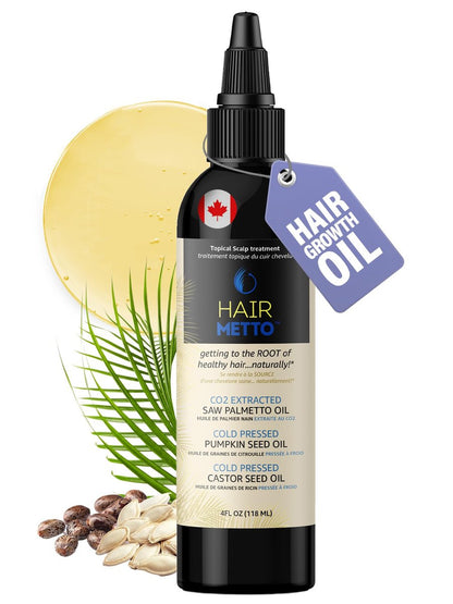 Pumpkin Seed Oil with Saw Palmetto Extract for Hair Growth – 10X Potency Targeted Scalp Treatment with Castor, Lavender Scent & Rosemary Oil for Stronger, Fuller Hair (4 oz) Avelisse