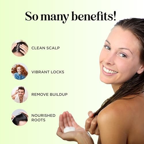 Oily Hair Shampoo for Greasy Hair - Clarifying Shampoo with Purifying Essential Oils - Deep Cleansing for Oily Scalp & Dry Scalp - Maple Holistics (16 Fl Oz) Avelisse