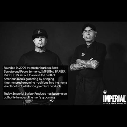 Imperial Barber Grade Gel Pomade - All Day Strong Hold, No Flaking, Water Based - Natural Men's Hair Styling Product 12 oz Avelisse